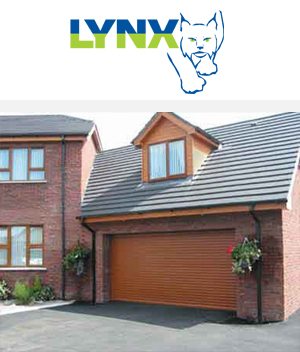 The Lynx Automatic Roller Garage Door